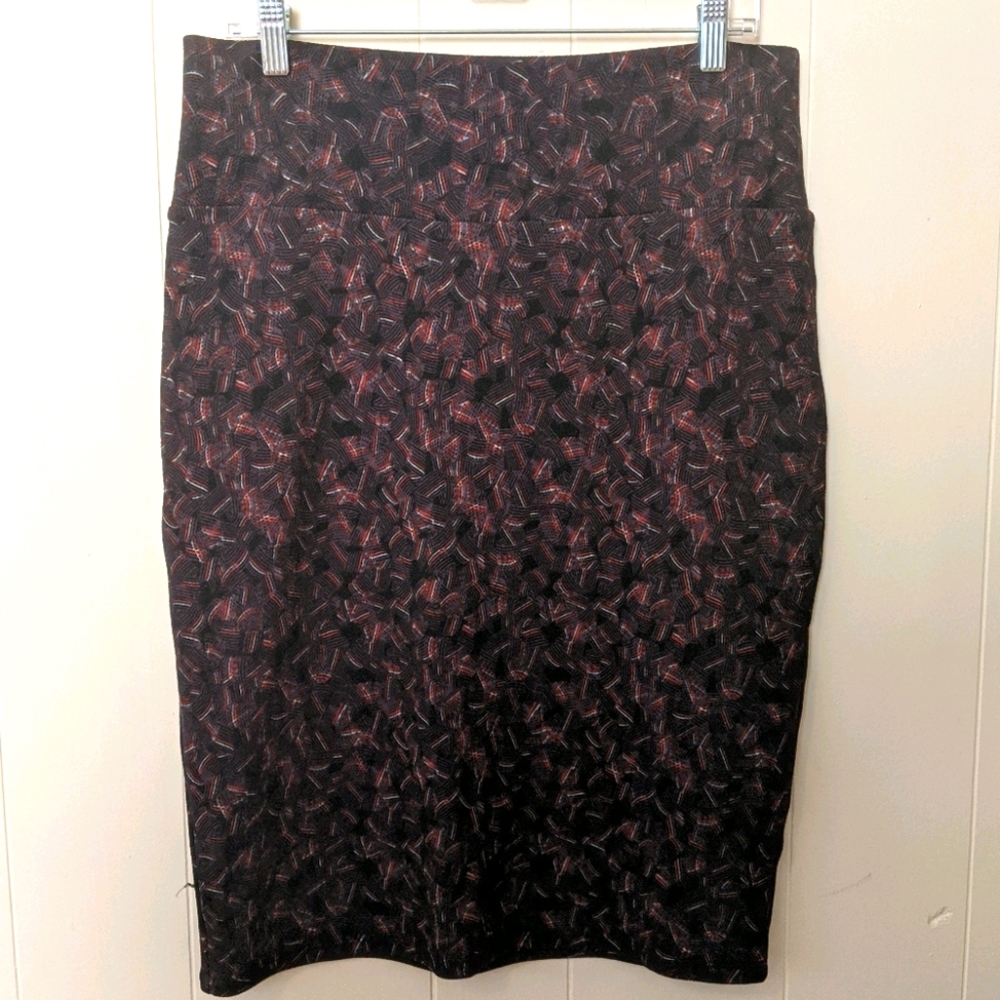 NWOT LuLaRoe Large Cassie Pencil Skirt